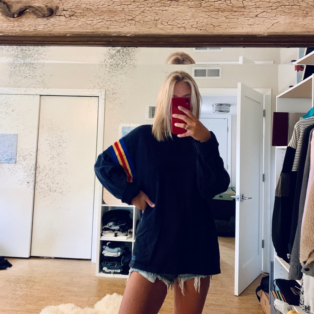 JCREW oversized long sleeve tee - Picture 1 of 5